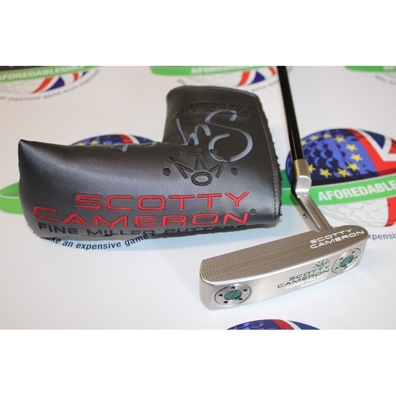 Used Scotty Cameron Super Select Newport Limited Edition Hulk 34 Putter