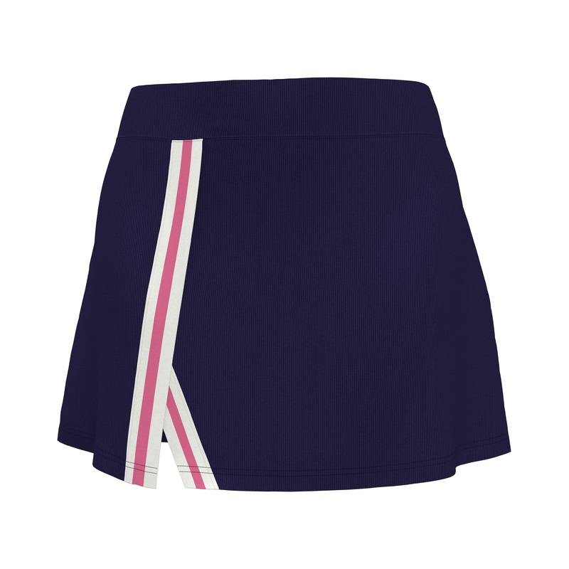 Women’s 15 Ribbed Color Block Golf Skort