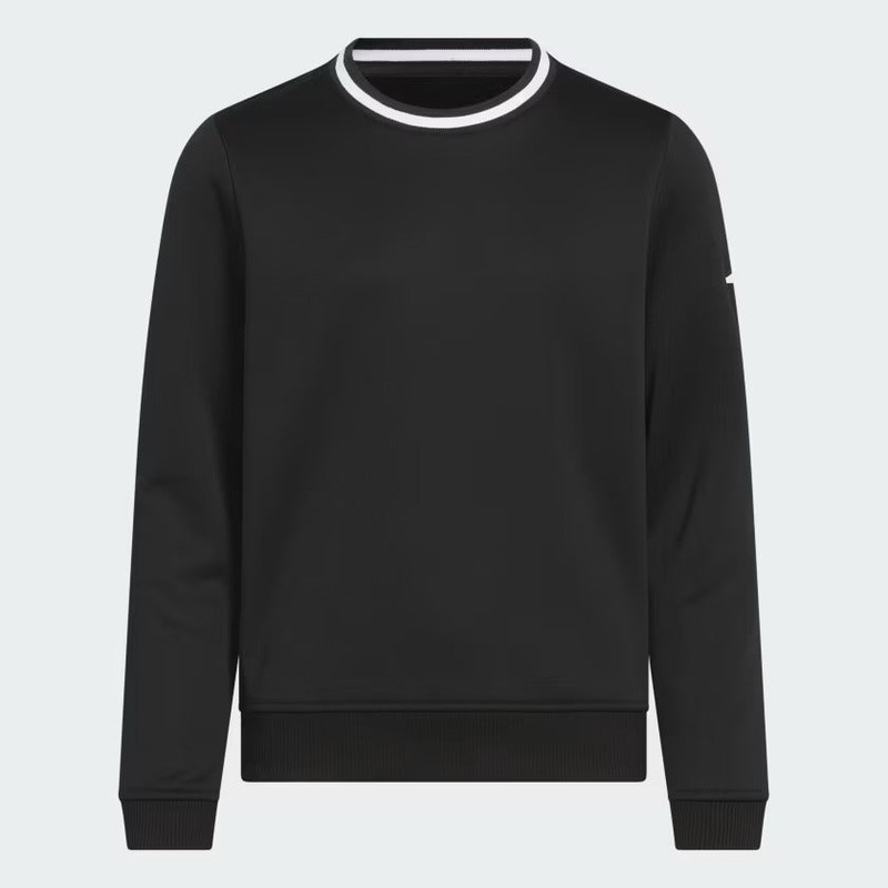Boys Sport Crewneck Sweater|Black|7-8Y|9-10Y|11-12|13-14|15-16