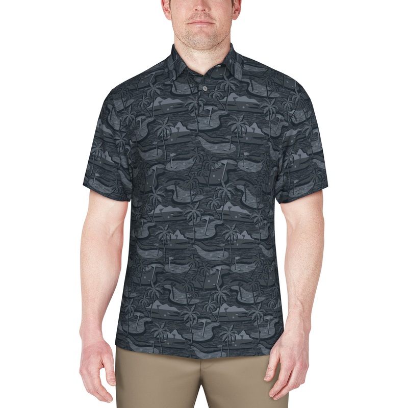 Men’s Freeform Golf Print Golf Polo