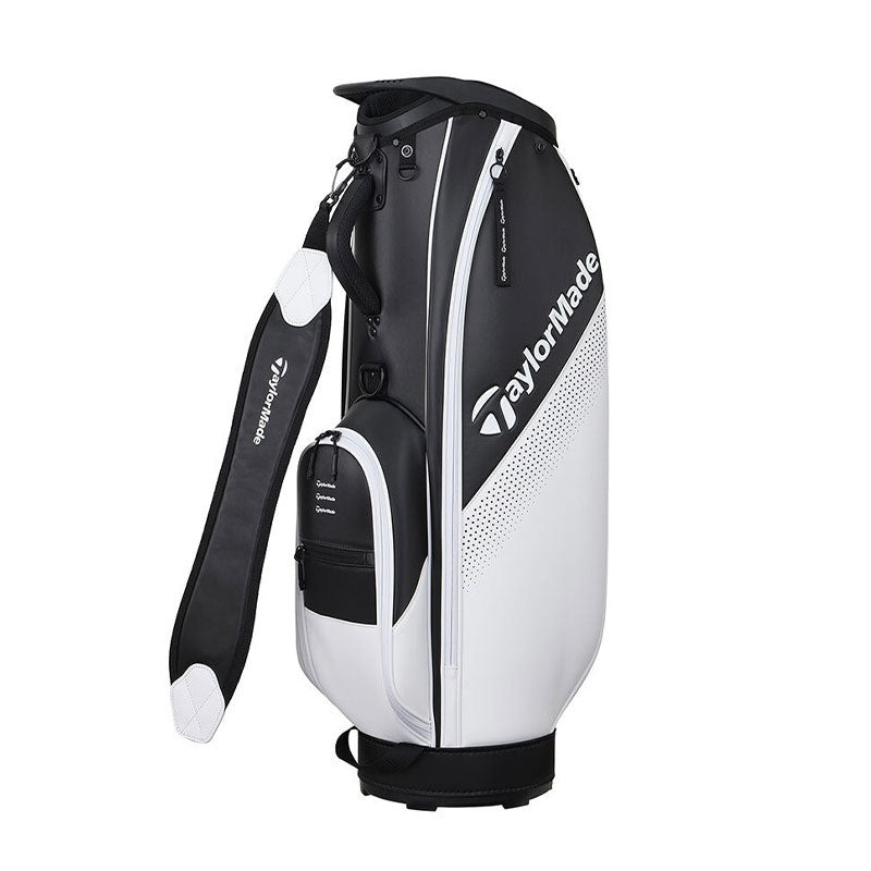 TAYLORMADE 9.5 Concept One Cart Bag (Black/White)