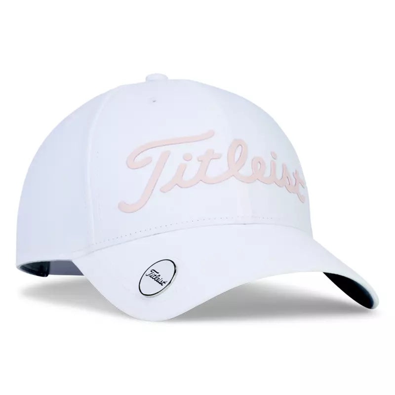 Titleist Women’s Performance Ball Marker 22 Cap – White/Rose