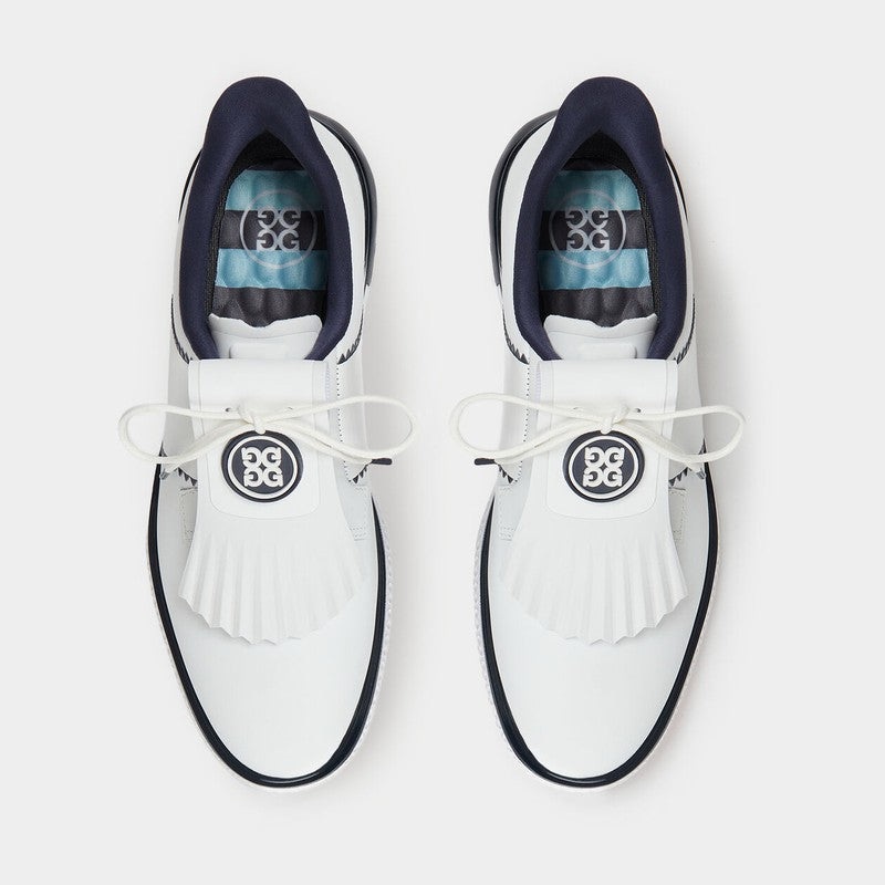 G/FORE GALLIVAN2R Side Stripe Golf Shoe – Snow/Twilight
