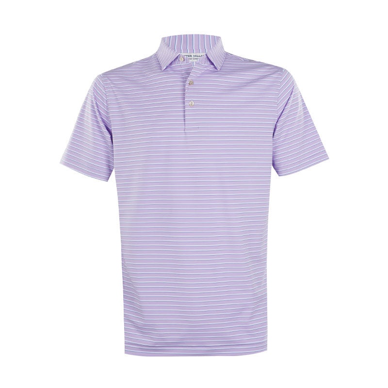 PETER MILLAR Dunnes Men’s Performance Jersey Polo (Petal Purple)