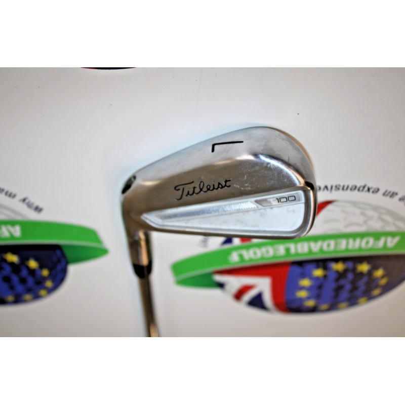 Titleist Left Hand T100 Demo 7 Iron Project X 6.0 Steel Shaft Stiff Flex