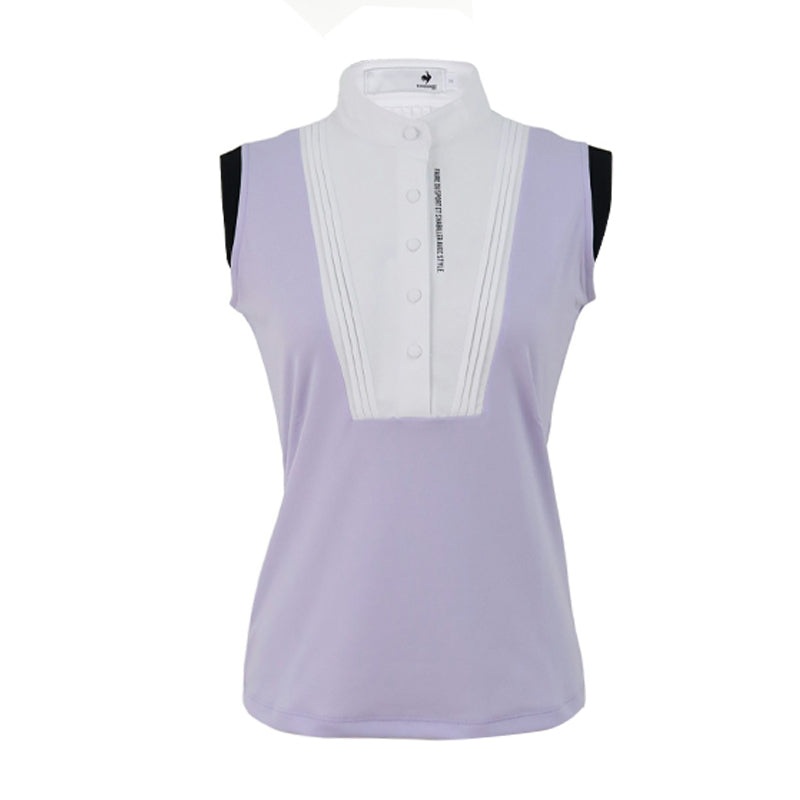 LE COQ SPORTIF GOLF Rijoume Women’s Sleeveless Polo (Purple)
