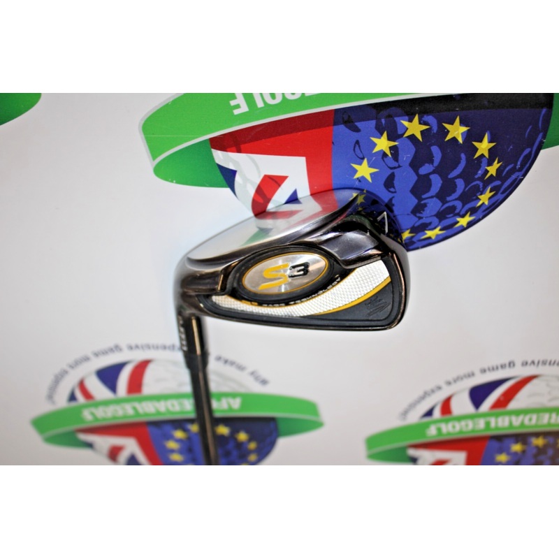 Used Cobra S3 Left Hand 7 Iron Aldila Nv-3 65G Graphite Shaft Regular Flex