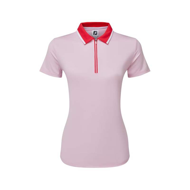 Women’s Colour Block Lisle Polo