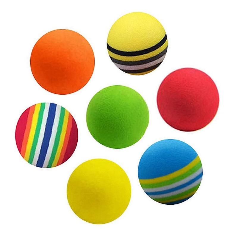 10 PCS Kids Playset Foam Practice Balls Training Ball Foam Balls Sponge Practice Balls