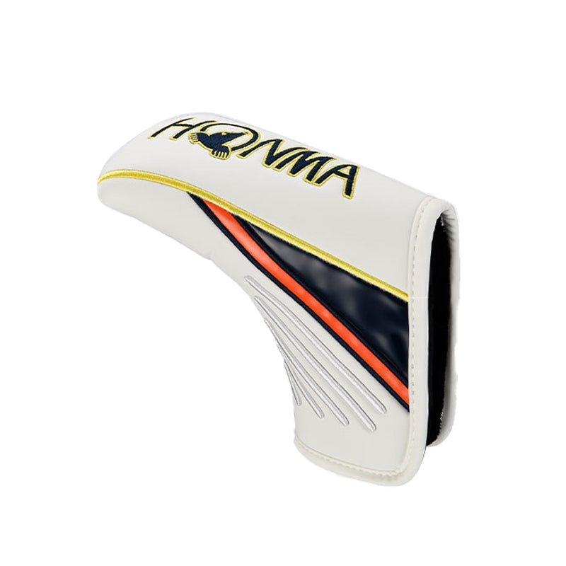 HONMA Pro Blade Putter Headcover (White/Orange)