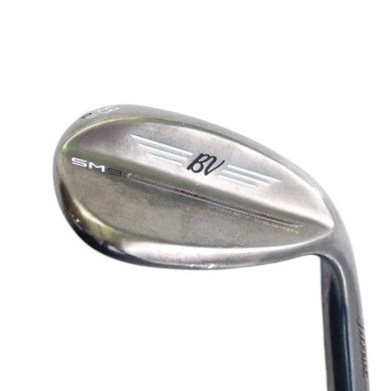 Titleist: Vokey SM9 Brushed Steel 58 Wedge Steel Stiff Right Hand