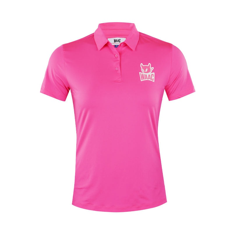 WAAC Athletic Neon Women’s Polo (Heavy Pink)