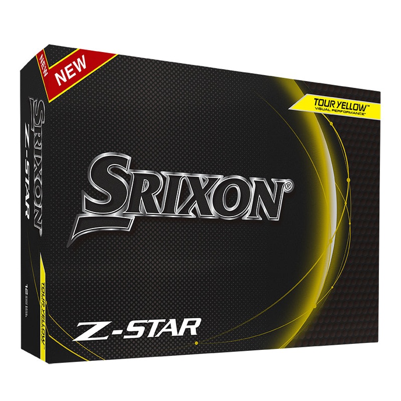 12 Srixon Z-Star Tour Yellow 2024 Golf Balls