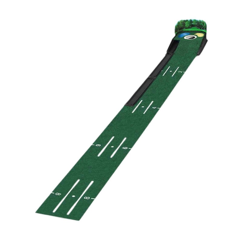 Golf Putting Mat, Golf Putter Ball  Function, Golf Putting Pad, Golf Mats Improve Putting Accuracy for Home Garden