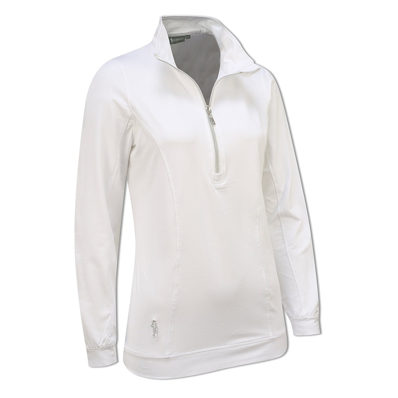 Glenmuir Ladies Lightweight Zip-neck Golf Mid-Layer