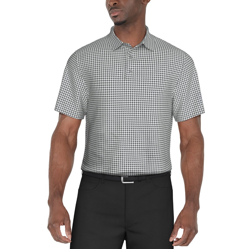 Men’s Regimental Geo Print Golf Polo