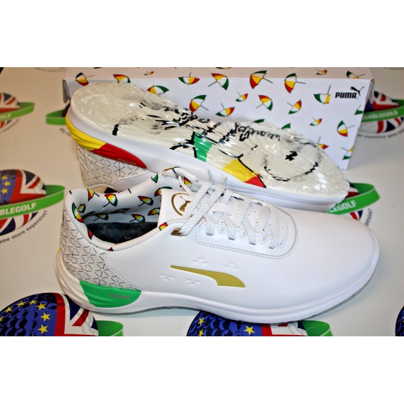 Puma Limited Edition X Arnold Palmer Phantomcat Nitro White/Gold UK Size 9.5