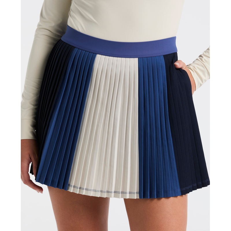 Women’s  16 Micro Pleated Colorblock Skort