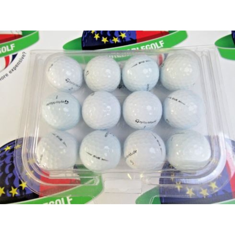 12 Taylormade TP5 Golf Balls Pearl/Pearl 1 Grade