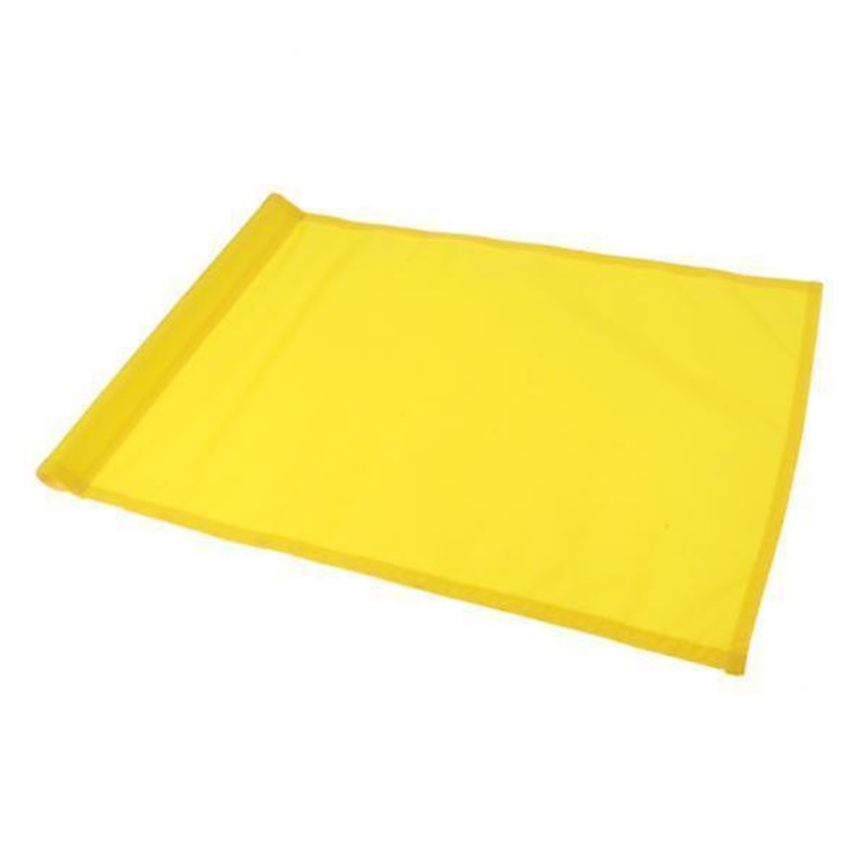 2xBackyard Practice Golf Hole Pole Cup Flag Putting Green Flags Yellow