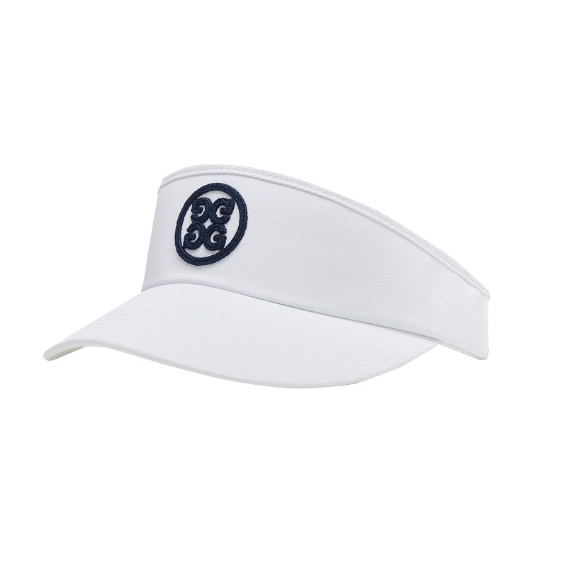 GFORE Circle G’s Stretch Twill Women’s Visor (Snow)