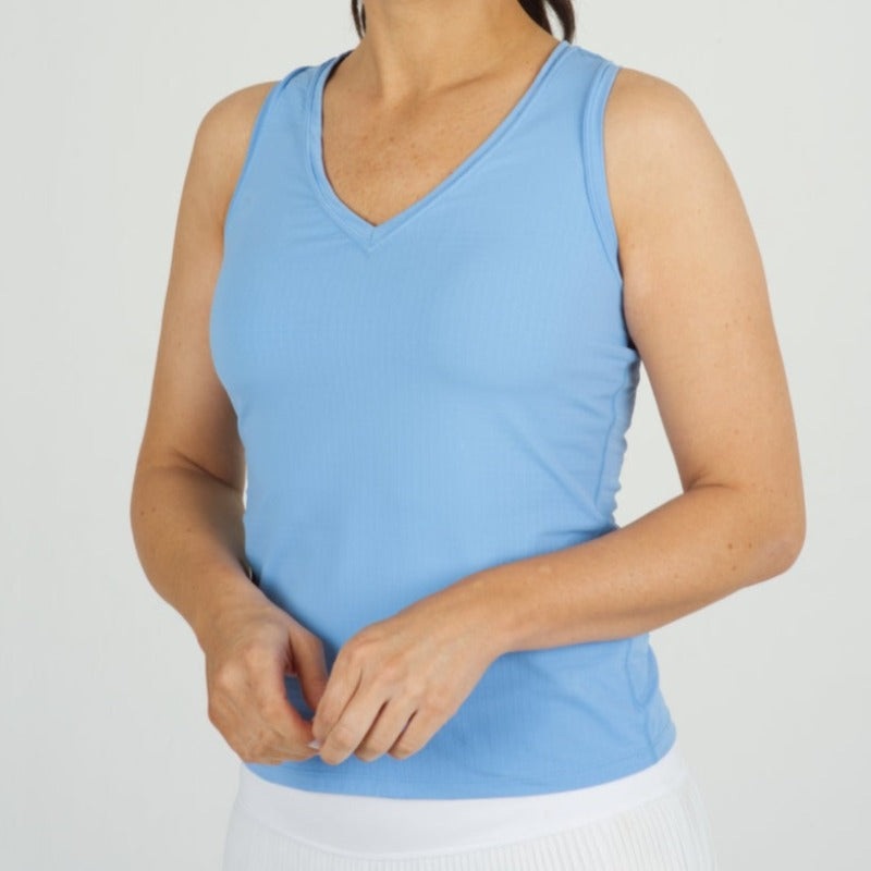 IBKUL Tennis Tank – Peri|XS|S|M|L