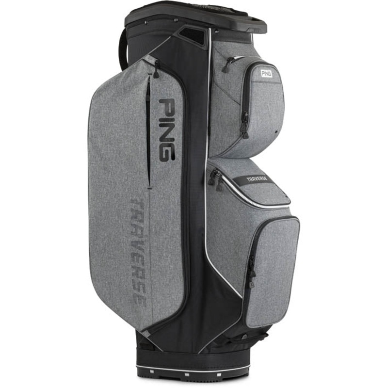 Ping Traverse 244 Cart Bag – Heather Grey/Black