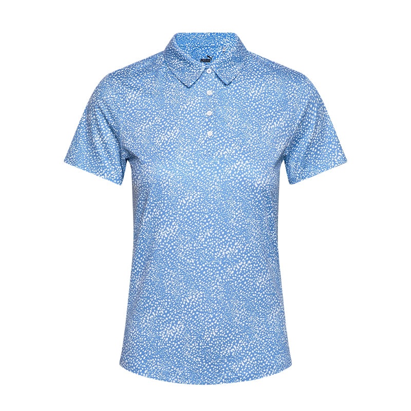 PUMA CLOUDSPUN Microdot Women’s Polo (Blue Skies)