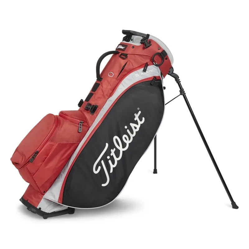 Titleist Players 5 StaDry Stand Bag – Dark Red/Grey/Black