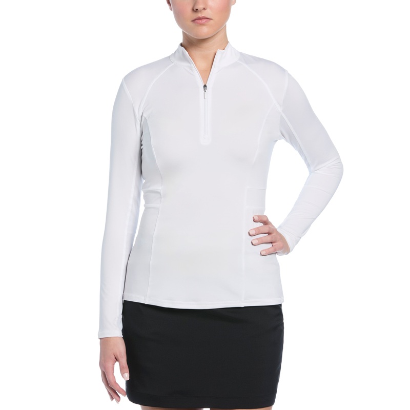 Women’s Solid Sun Protection Golf Shirt