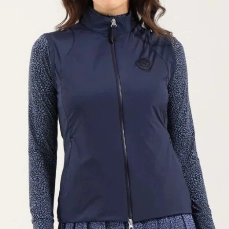Cherv Elle Vest – Navy|6|8|10