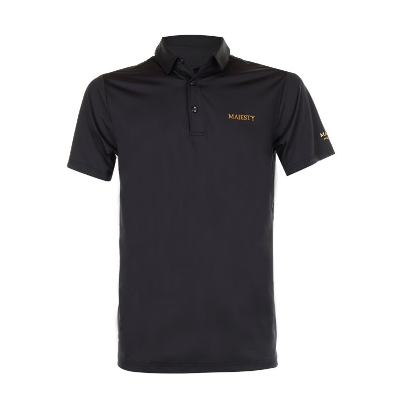 MAJESTY Men’s Polo (Black)|BLACK|XS|S|M|L|XL|2XL|3XL|4XL