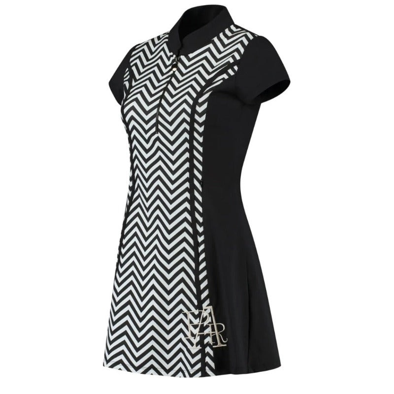 PAR69 Bling Dress – Black Zigzag