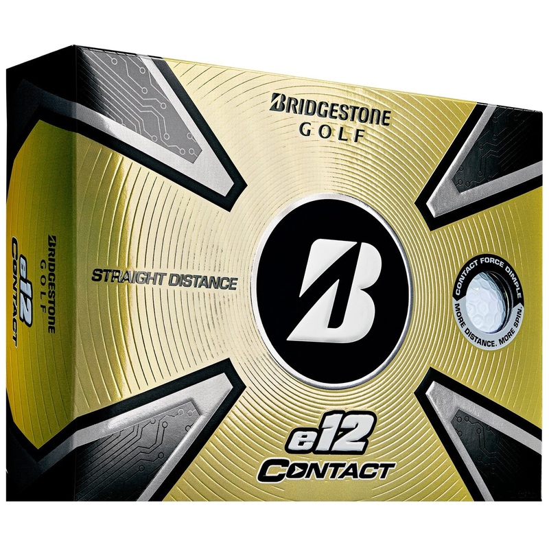 Bridgestone e12 Contact Ball 1 Doz – White