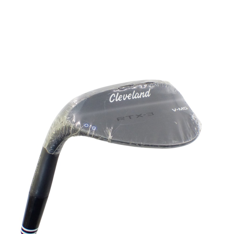 Cleveland: RTX-3 Black Satin 56 Wedge Steel Wedge Left Hand