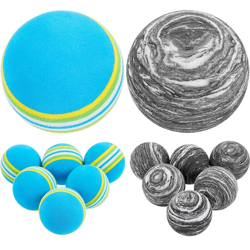 Colored Practice Golf Balls Golfing Training Balls Playground Golf Enthusiasts 20Pcs