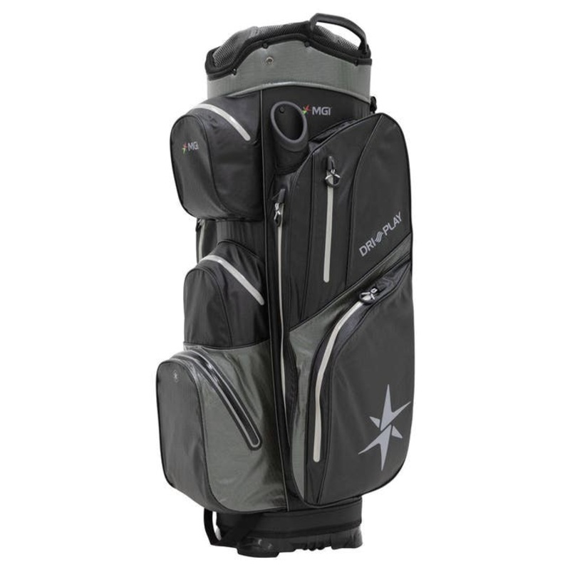 MGI Dri-Play Cart Bag – Black/Grey