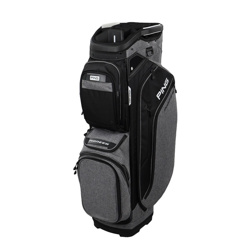 PING Pioneer 244 Cart Bag (Grey/Black)