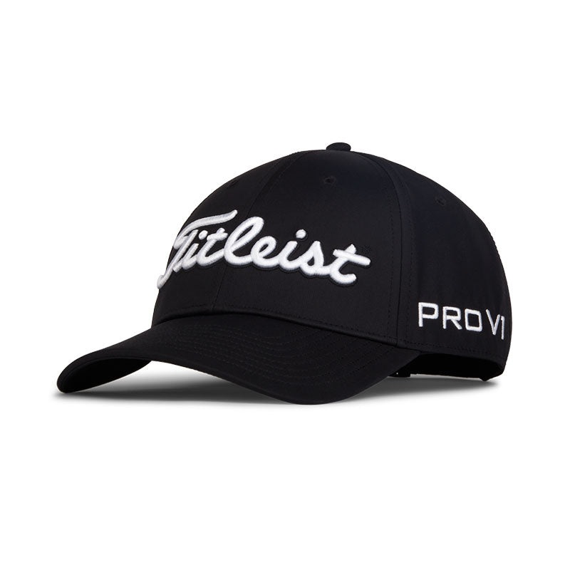 TITLEIST Tour Performance Men’s Cap (Black/White)