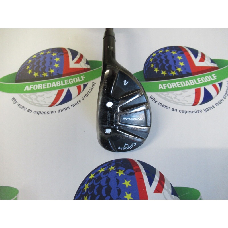 Used Callaway Rogue 21 Degree #4 Hybrid Aldila Synergy 60G Graphite Regular Flex