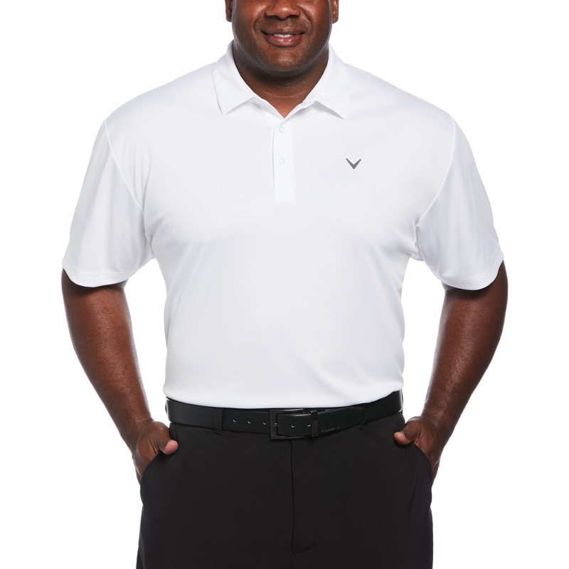 Big & Tall Micro Texture Golf Polo