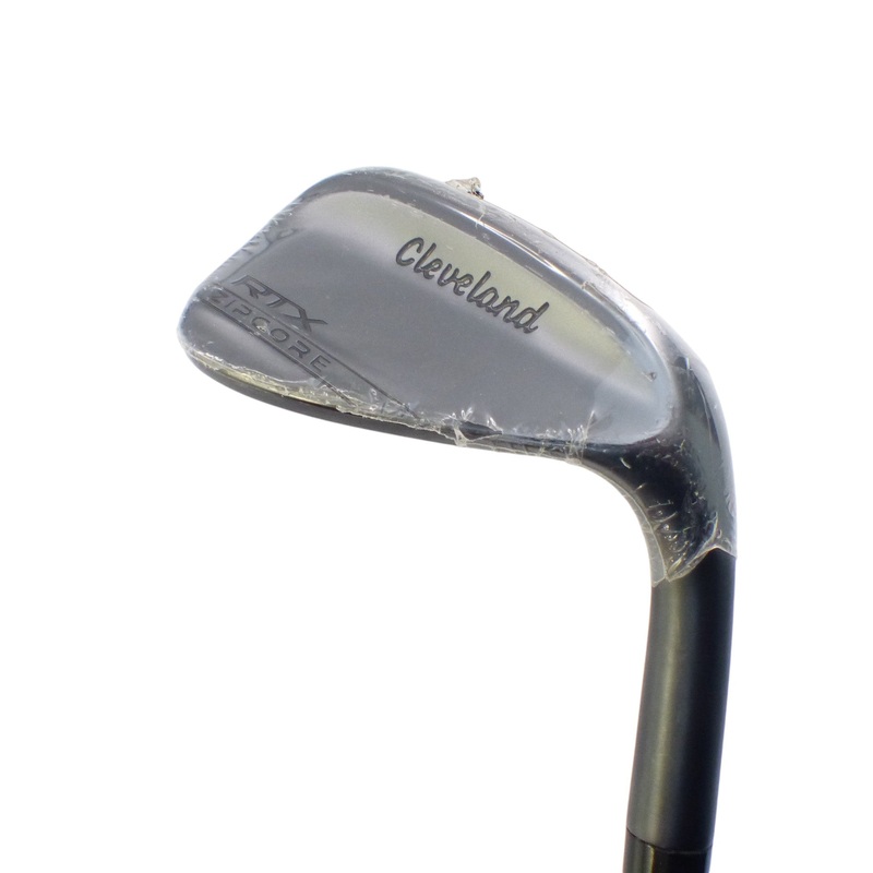 Cleveland: RTX ZipCore Black Satin 48 Wedge Steel Wedge Right Hand