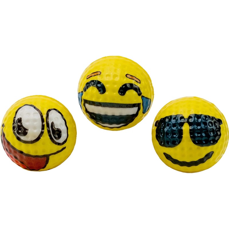 Izzo Golf Emoji Character Foam Practice Balls