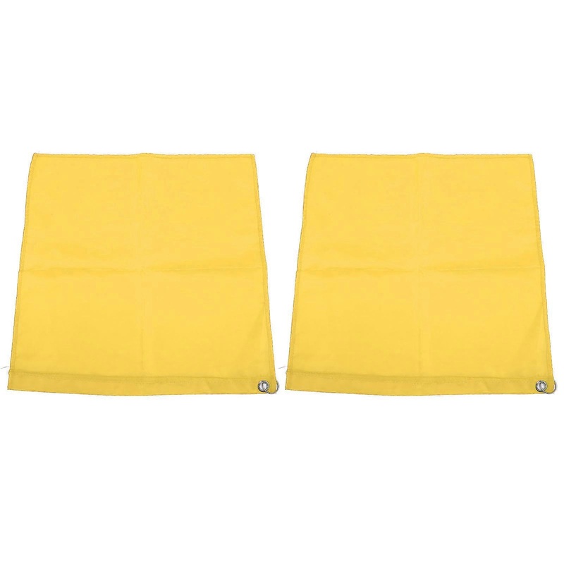 Pack Horse Training Flags, Abrasion Resistant, Portable Nylon Horse Training Flags for Activities and Entertainment, Yellow