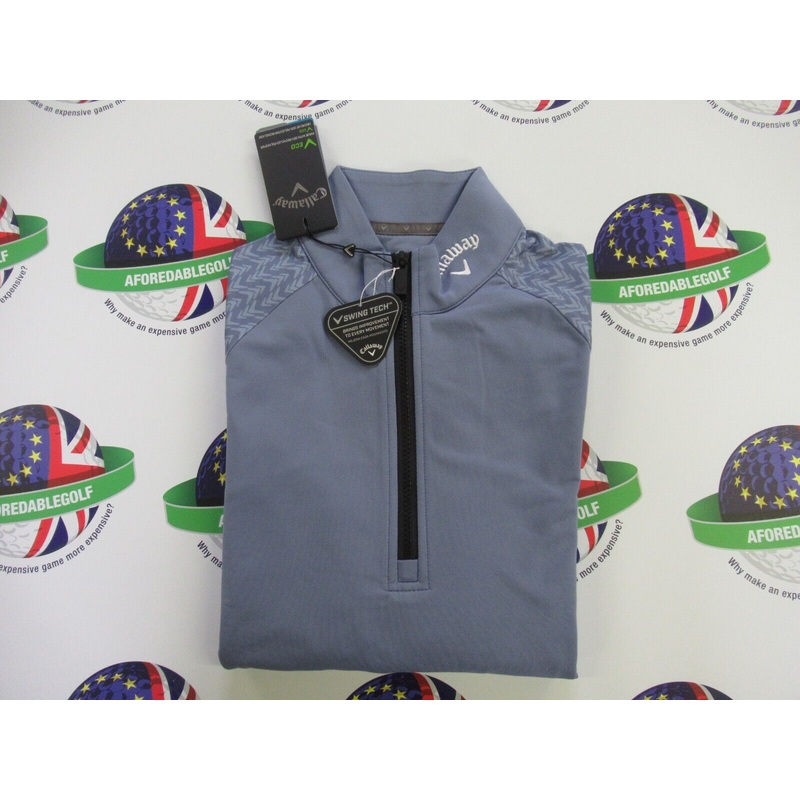 Callaway 1/4 Zip Odyssey Blocked Pullover Infinity UK Size Small