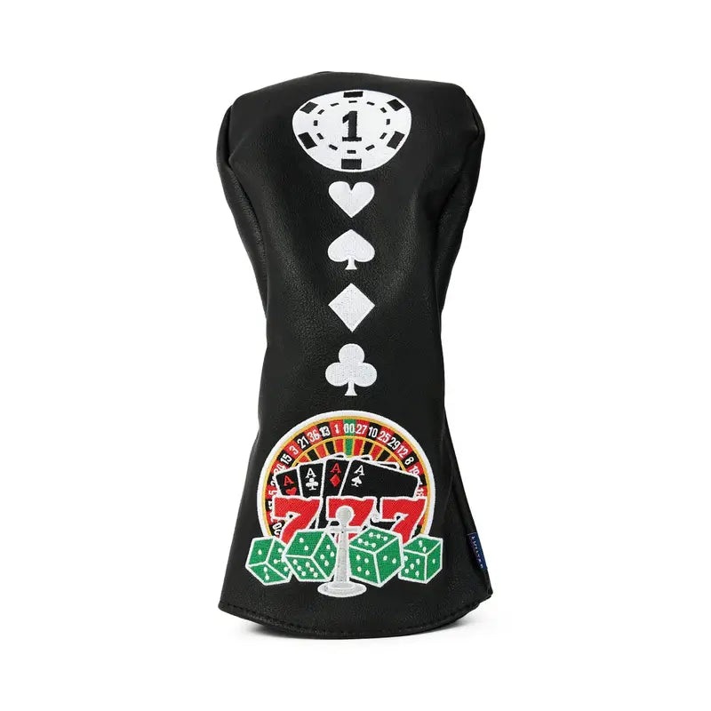 Gambling Driver Headcover – Black
