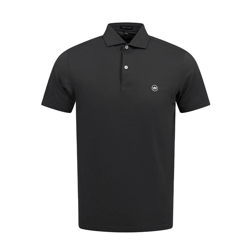 PETER MILLAR Soul Performance Mesh Men’s Polo (Black)