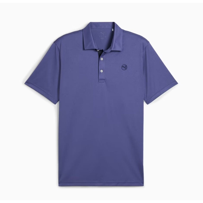 Puma Pure Polo Short Lc Blue Crystal UK Size Large