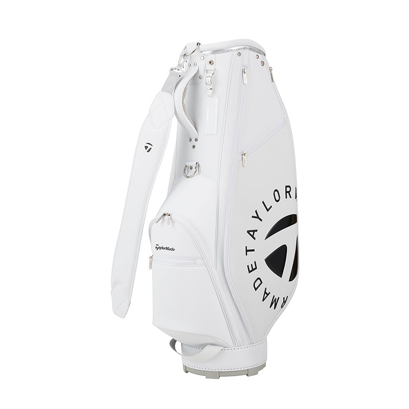 TAYLORMADE 8.5 Circle T Women’s Cart Bag (White)