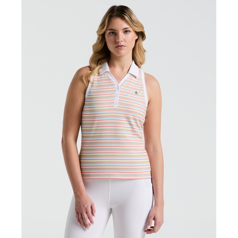 Women’s Fine Line Stripe Golf Shirt